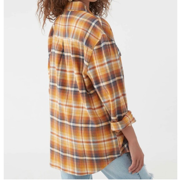O’Neill Oversized Flannel Shirt size S - Picture 2 of 8